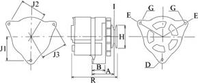 HC-Cargo 114202 - Генератор autospares.lv