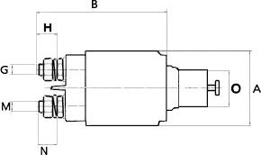 HC-Cargo 237404 - Тяговое реле, соленоид, стартер autospares.lv