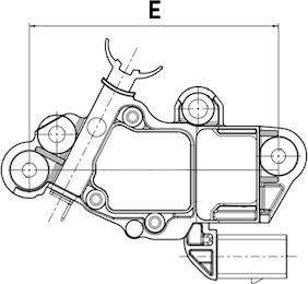 HC-Cargo 335783 - Регулятор напряжения, генератор autospares.lv