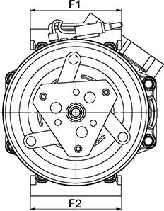 HC-Cargo 241635 - Компрессор кондиционера autospares.lv