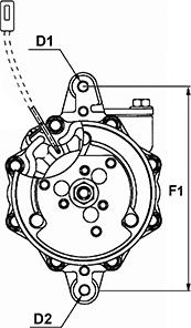 HC-Cargo 240875 - Компрессор кондиционера autospares.lv