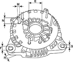 HC-Cargo 235778 - Выпрямитель, диодный мост, генератор autospares.lv