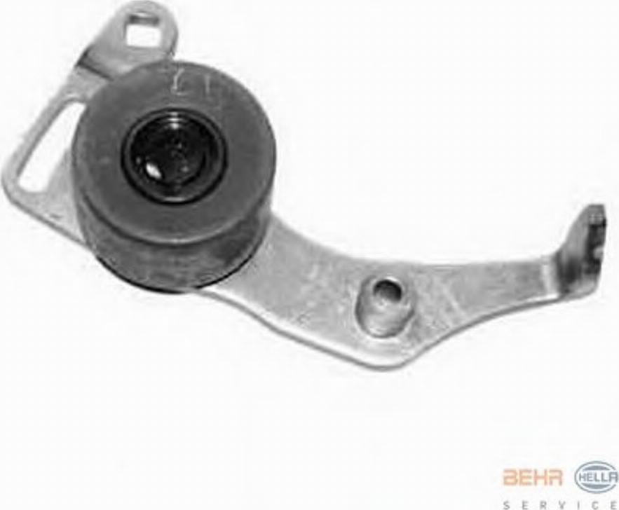 HELLA 9XU 376 819-091 - Ролик, поликлиновый ремень autospares.lv