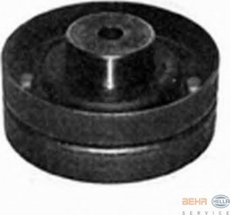 HELLA 9XU 376 819-061 - Направляющий ролик, зубчатый ремень ГРМ autospares.lv