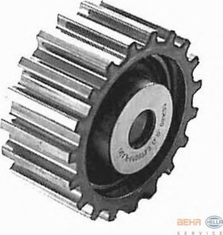 HELLA 9XU 376 819-021 - Направляющий ролик, зубчатый ремень ГРМ autospares.lv