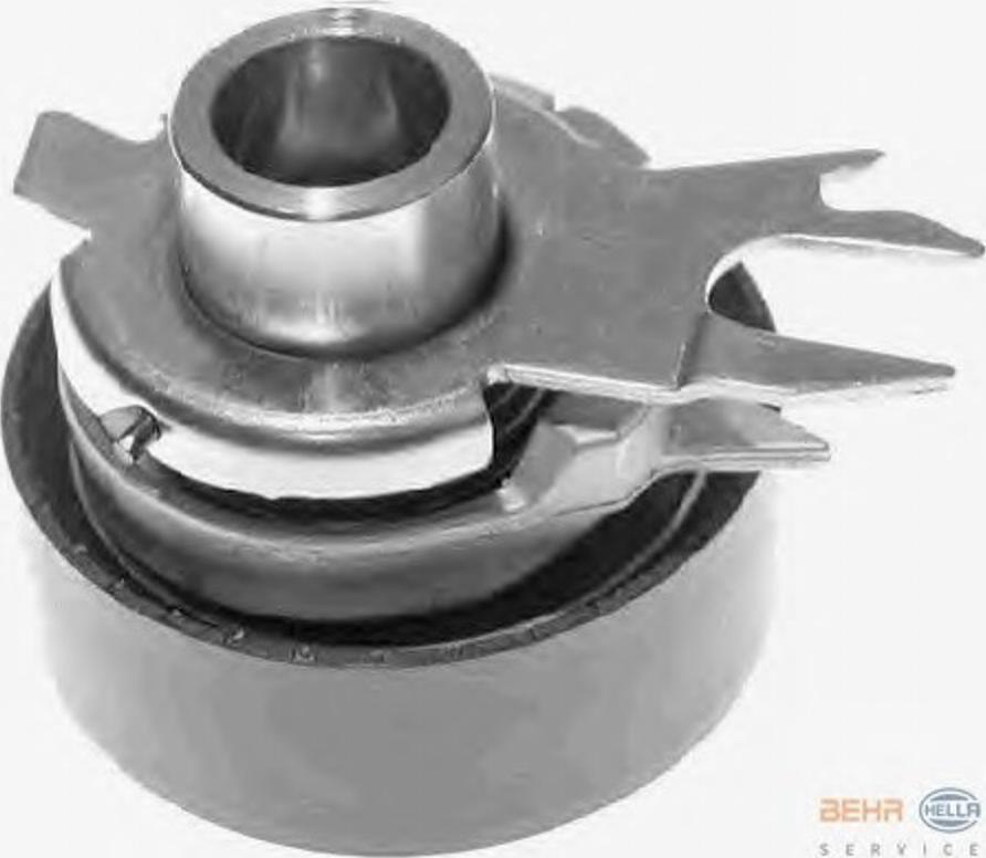 HELLA 9XU 376 818-421 - Натяжной ролик, зубчатый ремень ГРМ autospares.lv