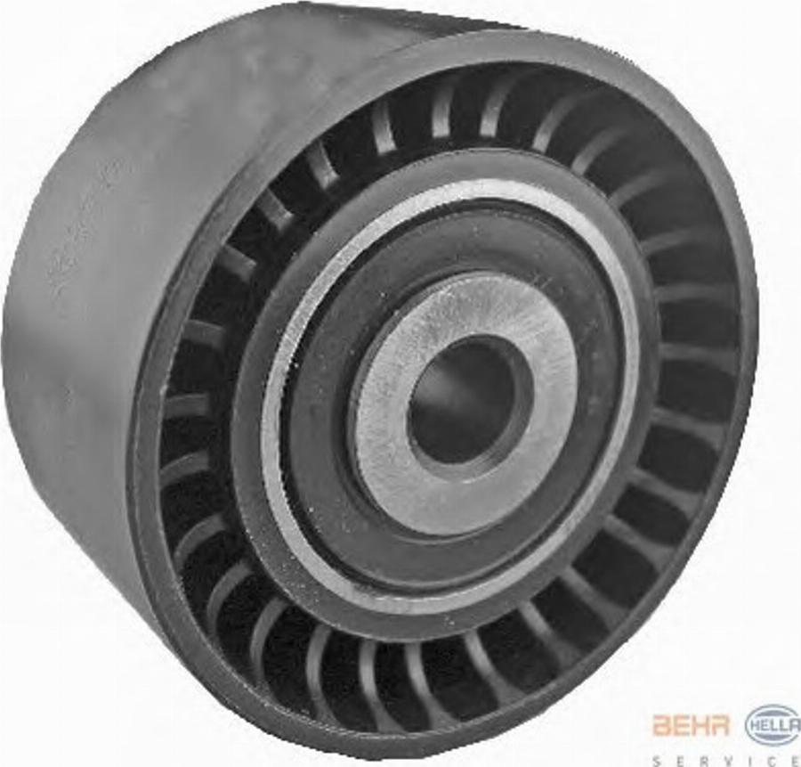 HELLA 9XU 376 818-391 - Направляющий ролик, зубчатый ремень ГРМ autospares.lv