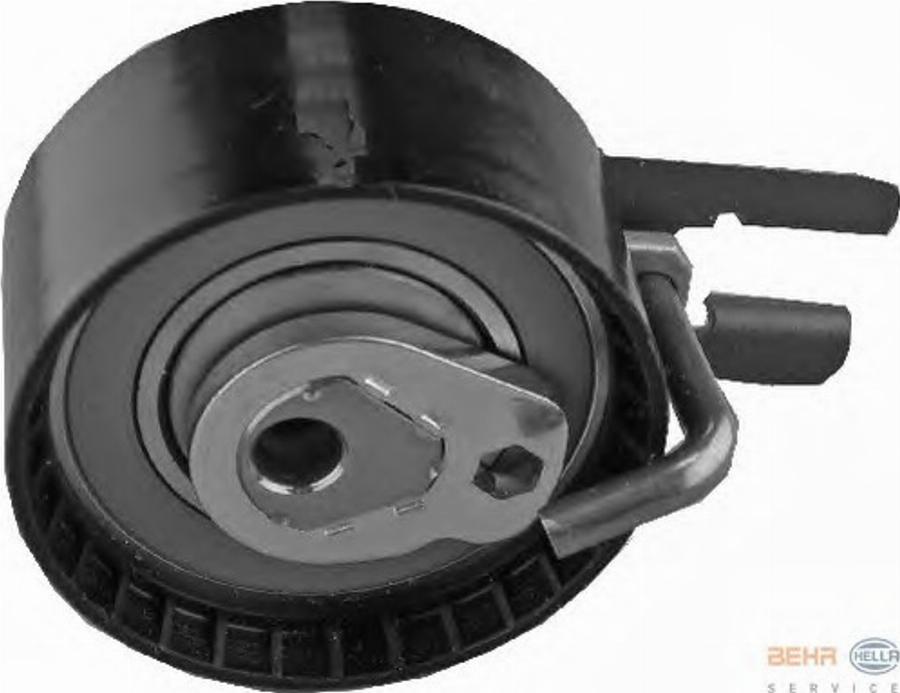 HELLA 9XU 376 818-381 - Натяжной ролик, зубчатый ремень ГРМ autospares.lv