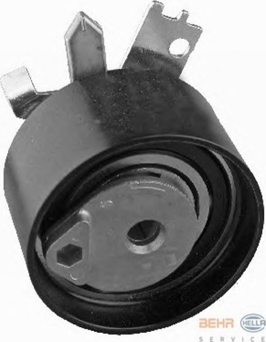 HELLA 9XU 376 818-261 - Натяжной ролик, зубчатый ремень ГРМ autospares.lv