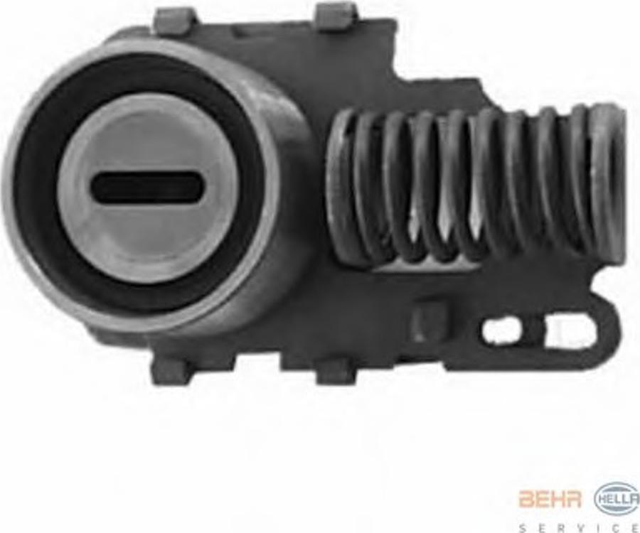 HELLA 9XU 376 818-791 - Ролик, поликлиновый ремень autospares.lv