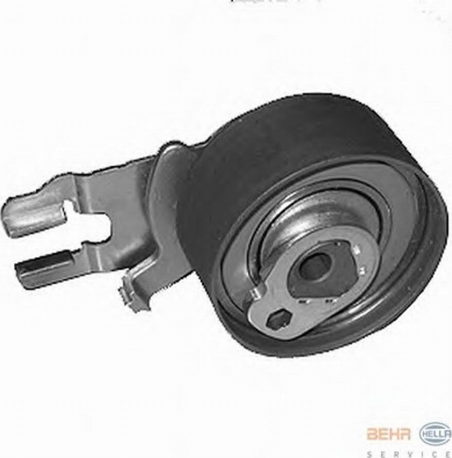 HELLA 9XU 376 818-751 - Натяжной ролик, зубчатый ремень ГРМ autospares.lv