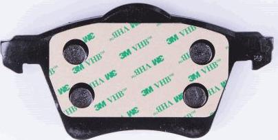 HELLA 8DB 355 010-631 - Тормозные колодки, дисковые, комплект autospares.lv