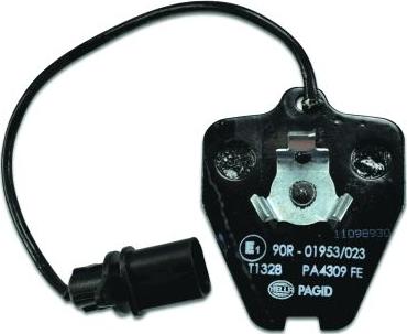 HELLA 8DB 355 010-191 - Тормозные колодки, дисковые, комплект autospares.lv