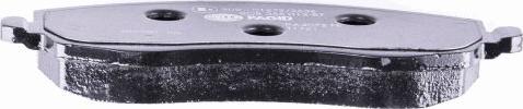 HELLA 8DB 355 013-871 - Тормозные колодки, дисковые, комплект autospares.lv