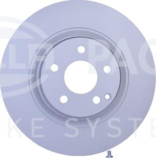 HELLA 8DD 355 109-431 - Тормозной диск autospares.lv