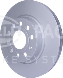 HELLA 8DD 355 109-561 - Тормозной диск autospares.lv