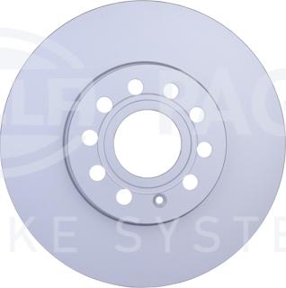 HELLA 8DD 355 109-581 - Тормозной диск autospares.lv