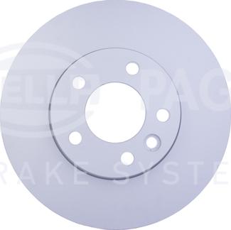 HELLA 8DD 355 109-661 - Тормозной диск autospares.lv