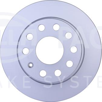HELLA 8DD 355 109-601 - Тормозной диск autospares.lv
