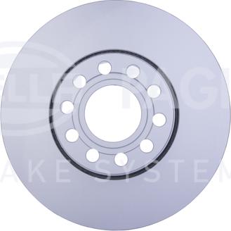 HELLA 8DD 355 109-621 - Тормозной диск autospares.lv