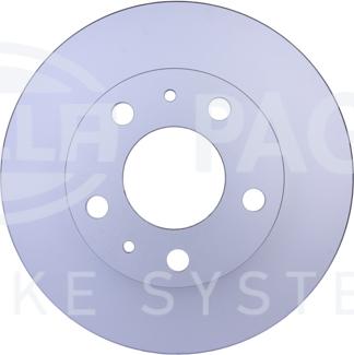 HELLA 8DD 355 109-021 - Тормозной диск autospares.lv
