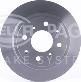 HELLA 8DD 355 104-951 - Тормозной диск autospares.lv