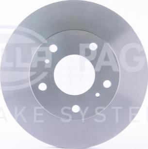 HELLA 8DD 355 104-561 - Тормозной диск autospares.lv