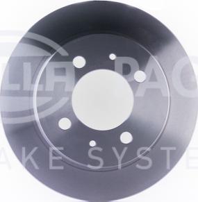 HELLA 8DD 355 105-151 - Тормозной диск autospares.lv