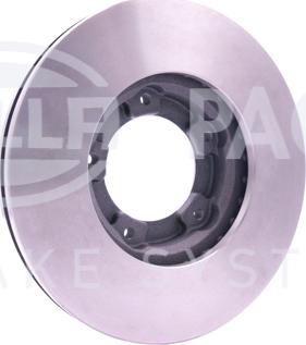 HELLA 8DD 355 105-181 - Тормозной диск autospares.lv