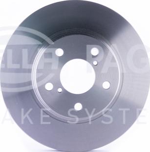 HELLA 8DD 355 105-321 - Тормозной диск autospares.lv