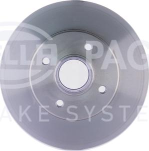 HELLA 8DD 355 105-271 - Тормозной диск autospares.lv