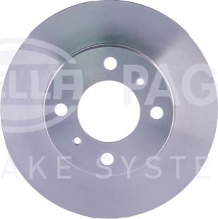 HELLA 8DD 355 105-771 - Тормозной диск autospares.lv