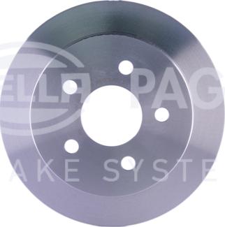 HELLA 8DD 355 106-961 - Тормозной диск autospares.lv