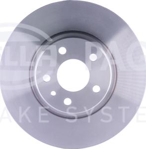 HELLA 8DD 355 106-451 - Тормозной диск autospares.lv