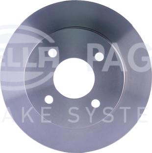 HELLA 8DD 355 106-461 - Тормозной диск autospares.lv