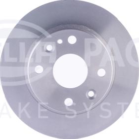 HELLA 8DD 355 106-471 - Тормозной диск autospares.lv