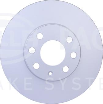 HELLA 8DD 355 106-051 - Тормозной диск autospares.lv