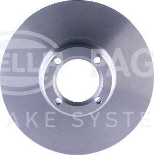 HELLA 8DD 355 106-161 - Тормозной диск autospares.lv