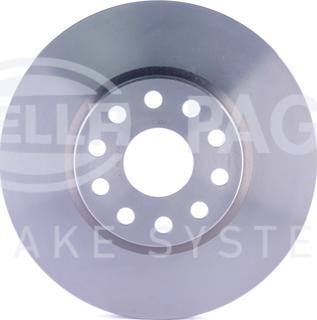 HELLA 8DD 355 106-301 - Тормозной диск autospares.lv