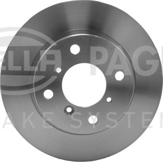 HELLA 8DD 355 106-231 - Тормозной диск autospares.lv