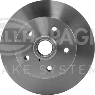 HELLA 8DD 355 100-471 - Тормозной диск autospares.lv