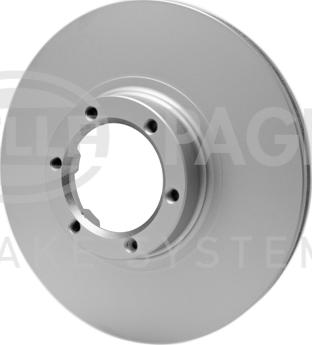 HELLA 8DD 355 100-331 - Тормозной диск autospares.lv