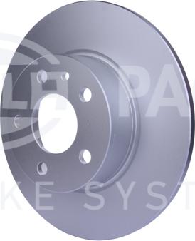 HELLA 8DD 355 101-971 - Тормозной диск autospares.lv