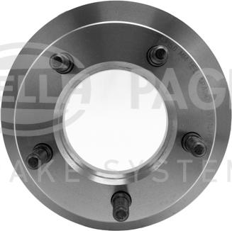 HELLA 8DD 355 101-471 - Тормозной диск autospares.lv