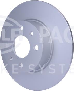 HELLA 8DD 355 101-101 - Тормозной диск autospares.lv