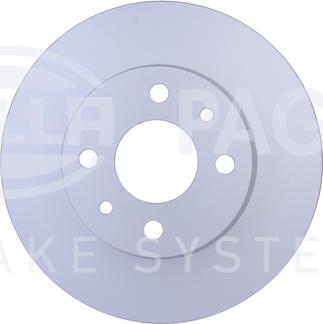 HELLA 8DD 355 101-101 - Тормозной диск autospares.lv