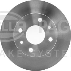 HELLA 8DD 355 101-131 - Тормозной диск autospares.lv