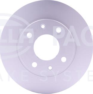 HELLA 8DD 355 101-801 - Тормозной диск autospares.lv