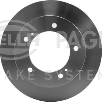 HELLA 8DD 355 101-291 - Тормозной диск autospares.lv