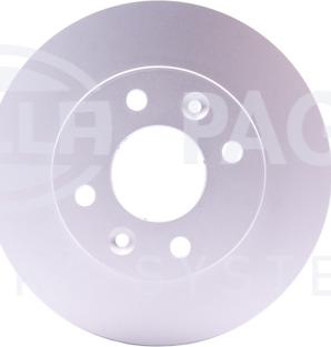 HELLA 8DD 355 101-241 - Тормозной диск autospares.lv